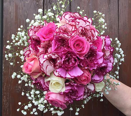 Brautstrauß Nelken Liebe