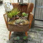 Sessel- und Schuhrecycling