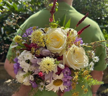 Brautstrauss Sommerwiese August