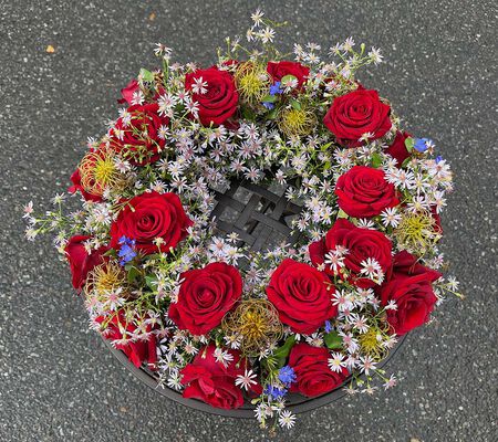 rot blau für den Herren, Okt